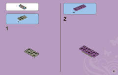 LEGO 3183 instructions page 21 – build guide