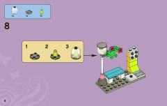 LEGO 3183 instructions page 8 – build guide