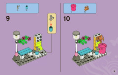 LEGO 3183 instructions page 9 – build guide