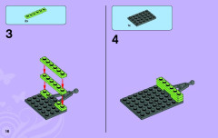 LEGO 3184 instructions page 16 – build guide