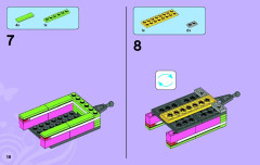 LEGO 3184 instructions page 18 – build guide