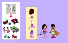 LEGO 3184 instructions page 4 – build guide