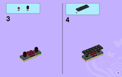 LEGO 3184 instructions page 7 – build guide