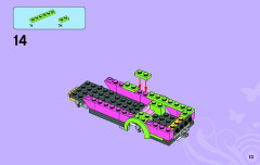 LEGO 3184 instructions page 13 – build guide