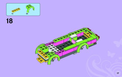 LEGO 3184 instructions page 17 – build guide