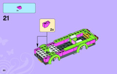 LEGO 3184 instructions page 20 – build guide