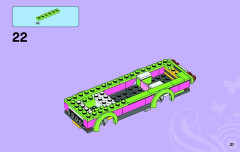 LEGO 3184 instructions page 21 – build guide