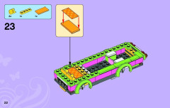 LEGO 3184 instructions page 22 – build guide
