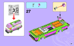 LEGO 3184 instructions page 27 – build guide