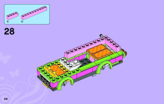 LEGO 3184 instructions page 28 – build guide