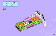 LEGO 3184 instructions page 33 – build guide