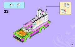 LEGO 3184 instructions page 35 – build guide