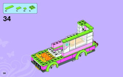 LEGO 3184 instructions page 36 – build guide