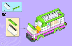 LEGO 3184 instructions page 54 – build guide