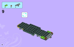 LEGO 3184 instructions page 8 – build guide