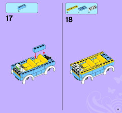 LEGO 3185 instructions page 11 – build guide