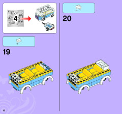 LEGO 3185 instructions page 12 – build guide