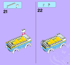 LEGO 3185 instructions page 13 – build guide