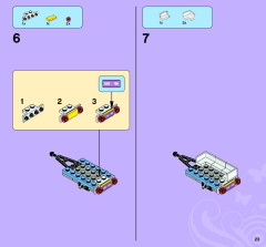 LEGO 3185 instructions page 23 – build guide