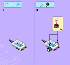 LEGO 3185 instructions page 24 – build guide