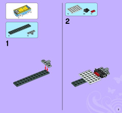 LEGO 3185 instructions page 3 – build guide