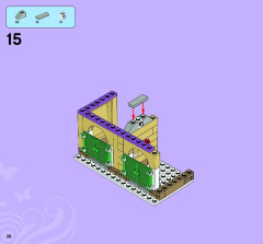 LEGO 3185 instructions page 38 – build guide