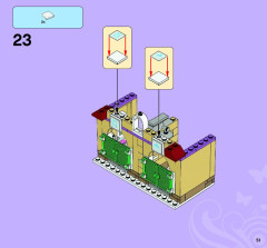 LEGO 3185 instructions page 51 – build guide