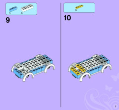 LEGO 3185 instructions page 7 – build guide