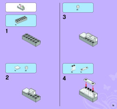 LEGO 3185 instructions page 79 – build guide