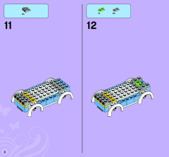 LEGO 3185 instructions page 8 – build guide