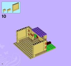 LEGO 3185 instructions page 10 – build guide