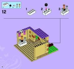 LEGO 3185 instructions page 12 – build guide