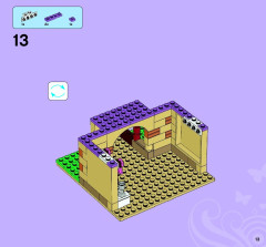 LEGO 3185 instructions page 13 – build guide