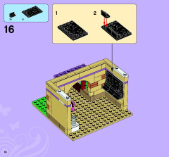 LEGO 3185 instructions page 16 – build guide