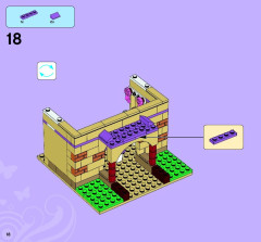 LEGO 3185 instructions page 18 – build guide