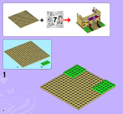 LEGO 3185 instructions page 2 – build guide