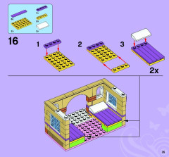 LEGO 3185 instructions page 35 – build guide