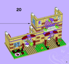LEGO 3185 instructions page 39 – build guide