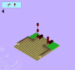 LEGO 3185 instructions page 4 – build guide