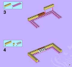 LEGO 3185 instructions page 41 – build guide