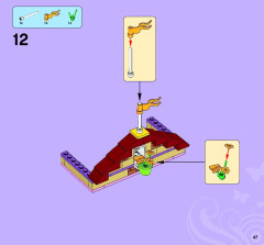 LEGO 3185 instructions page 47 – build guide