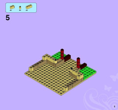 LEGO 3185 instructions page 5 – build guide