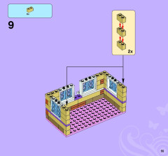 LEGO 3185 instructions page 55 – build guide