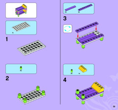 LEGO 3185 instructions page 59 – build guide