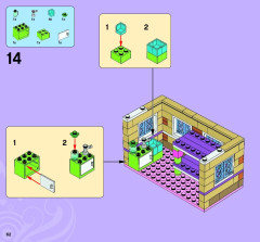 LEGO 3185 instructions page 62 – build guide
