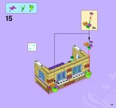 LEGO 3185 instructions page 63 – build guide