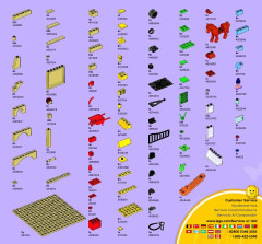 LEGO 3185 instructions page 83 – build guide