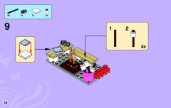 LEGO 3185 instructions page 14 – build guide