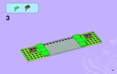 LEGO 3185 instructions page 17 – build guide