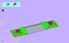LEGO 3185 instructions page 18 – build guide